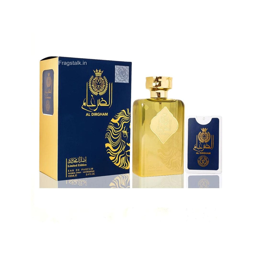 Ard Al Zaafaran Al Dirgham Eau De Parfum 100ml Long Lasting Luxury Unisex Perfume