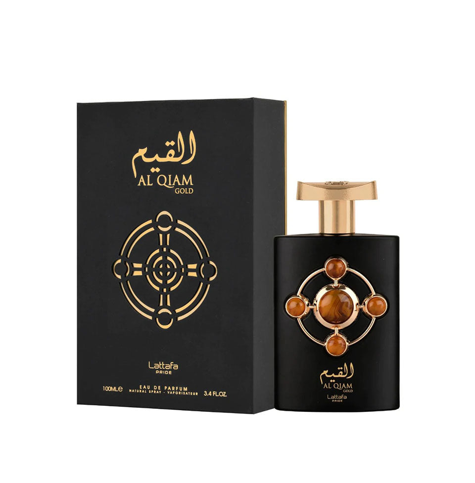 Lattafa Pride Al Qiam Gold Eau De Parfum 100ml Long Lasting Unisex Perfume