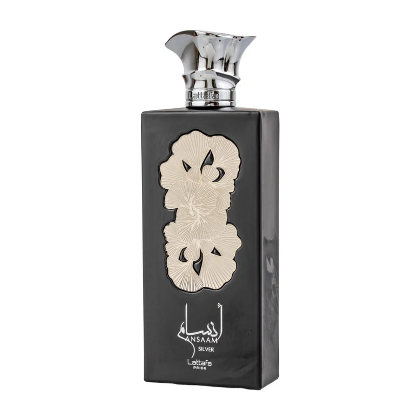 Lattafa Pride Ansaam Silver Eau De Parfum 100ml Long Lasting Unisex Perfume