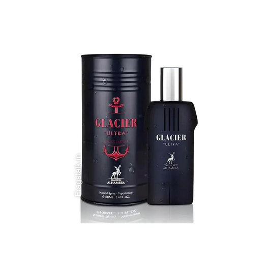 Maison Alhambra Glacier Ultra Eau De Parfum 100ml Long Lasting Perfume for Men