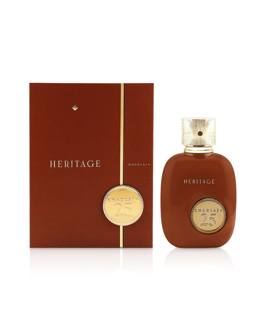 Khadlaj 25 Heritage Eau De Parfum 100ml Long Lasting Unisex Perfume