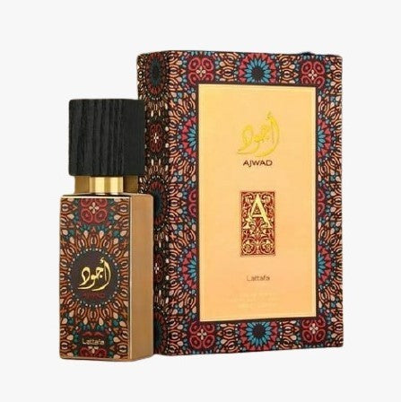 Lattafa Ajwad Eau De Parfum 60ml Long Lasting Unisex Perfume