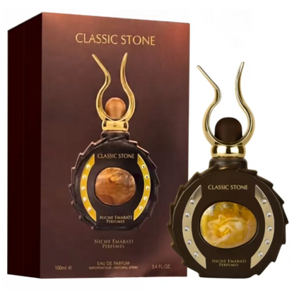 Lattafa Niche Emarati Classic Stone Eau De Parfum 100ml Long Lasting Unisex Perfume