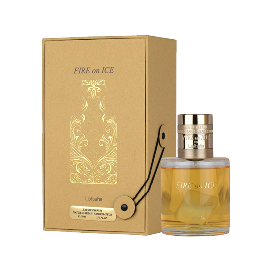 Lattafa Fire On Ice Eau De Parfum 100ml Long Lasting Unisex Perfume