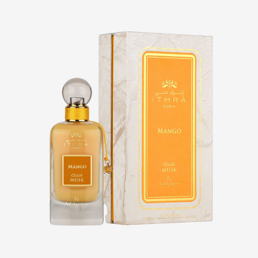 Ard Al Zaafaran Ithra Dubai Mango Musk Eau De Parfum 100ml Long Lasting Unisex Perfume