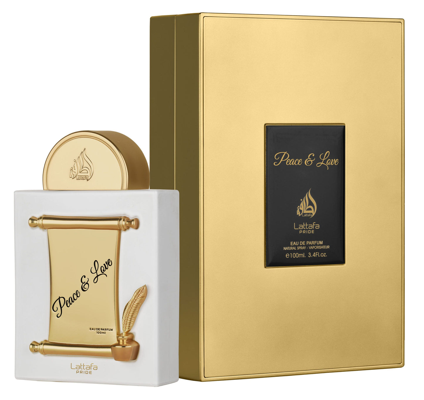 Lattafa Peace & Love Eau De Parfum 100ml Long Lasting Unisex Perfume