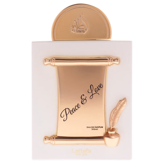 Lattafa Pride Peace & Love Eau De Parfum 100ml Long Lasting Unisex Perfume