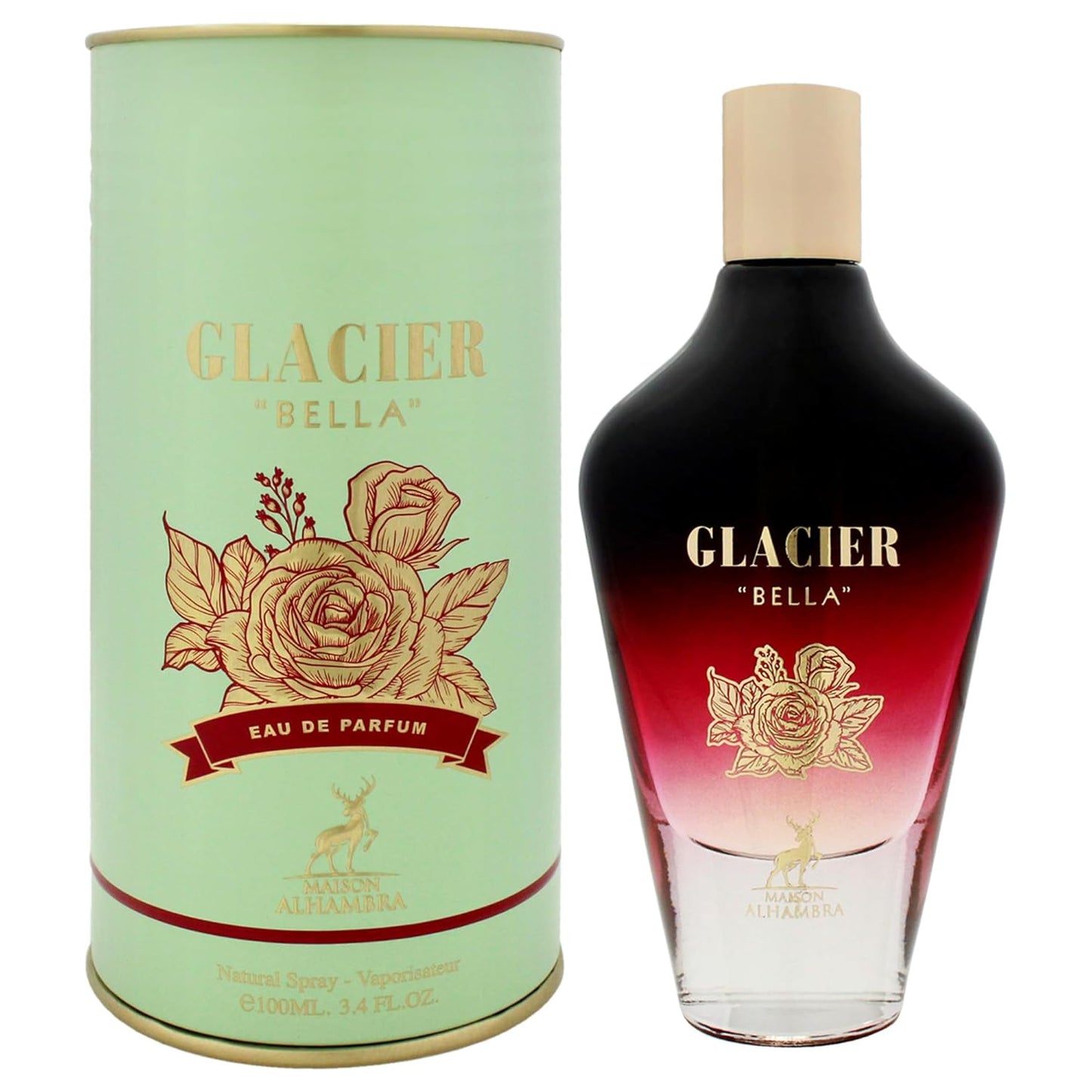 Maison Alhambra Glacier Bella Eau De Parfum 100ml Long Lasting Perfume for Women