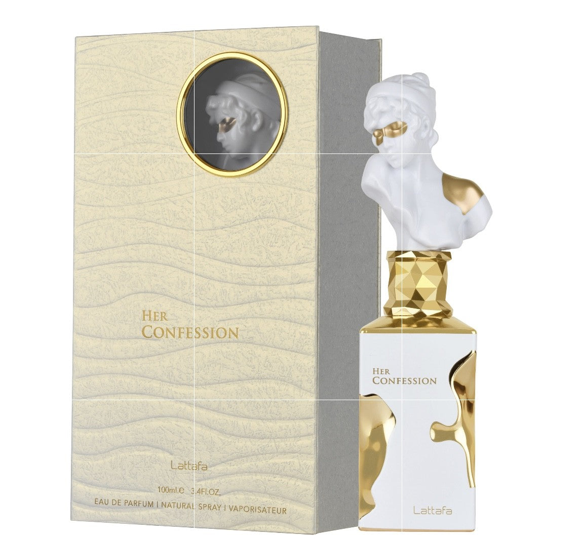 Lattafa Her Confession Eau De Parfum 100ml Long Lasting Perfume for Women