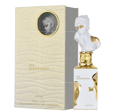 Lattafa Her Confession Eau De Parfum 100ml Long Lasting Perfume for Women