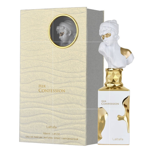 Lattafa Her Confession Eau De Parfum 100ml Long Lasting Perfume for Women